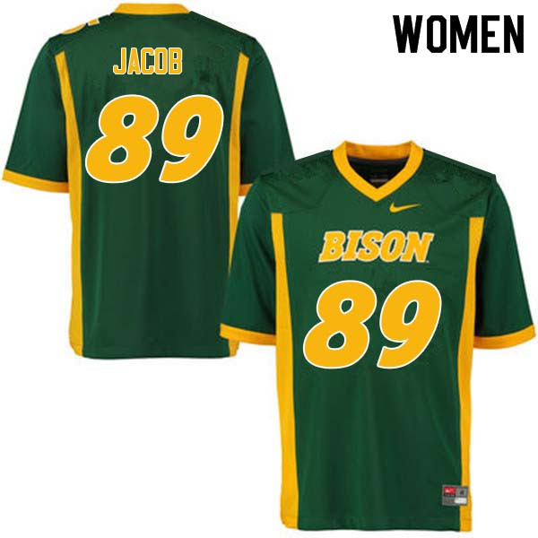 Women #89 Cole Jacob North Dakota State Bison College Football Jerseys Sale-Green - Click Image to Close